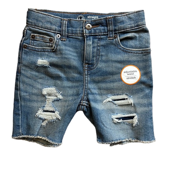 wonder nation Other - Wonder Nation Straight Leg, 5 pocket Adjustable  Stretch Jean Short